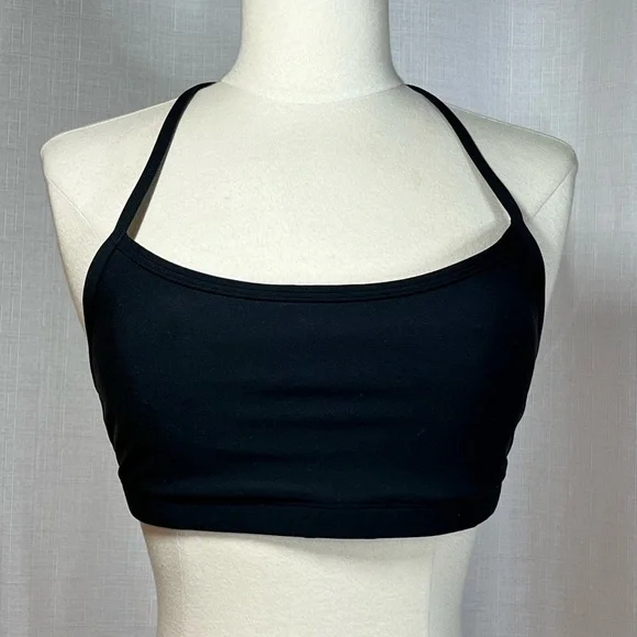 Calme black Racerback sports bra - large - Picture 2 of 5